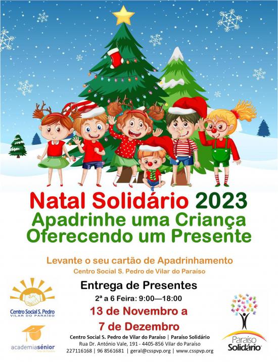 Apadrinhe uma Criança este Natal Oferecendo um Presente