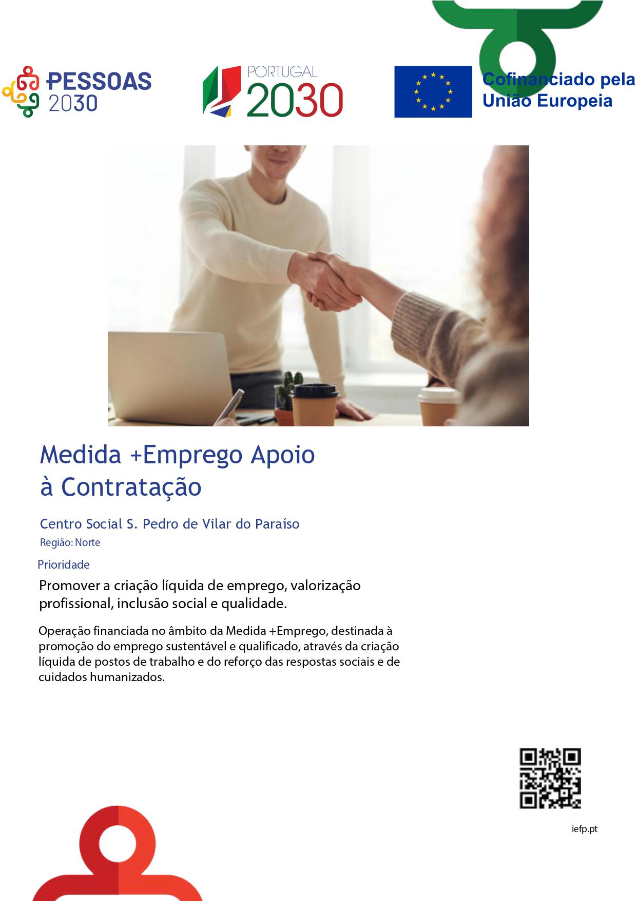 Medida +Emprego - Apoio à Contratação
